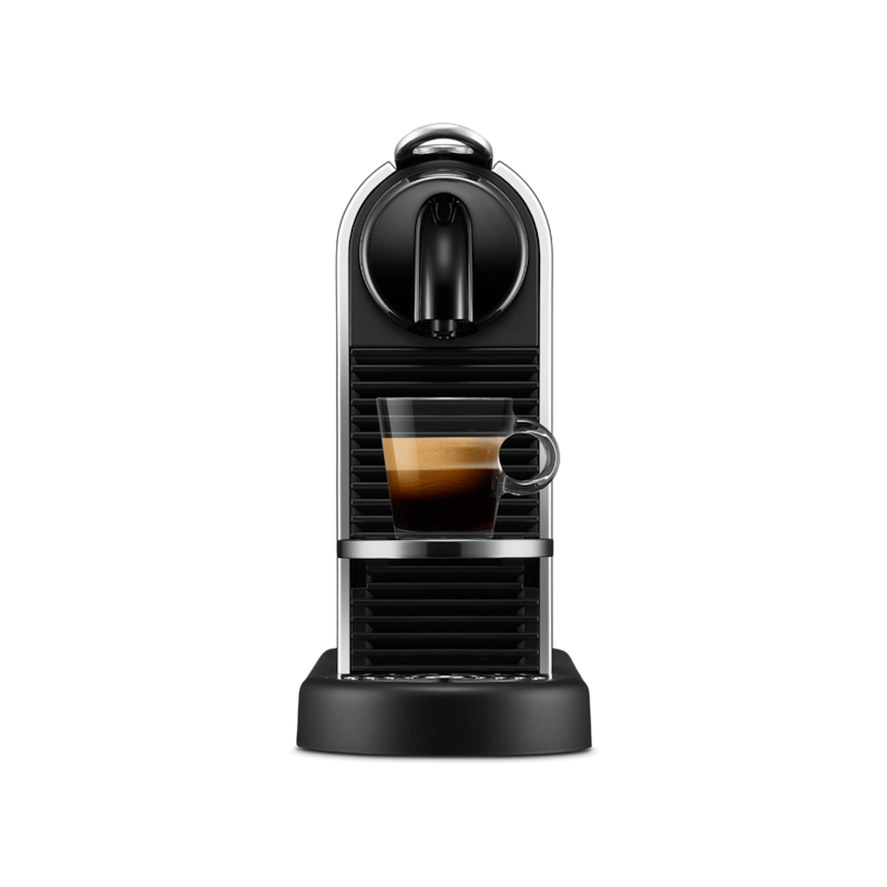 CitiZ Platinum Stainless Steel Coffee Machine | Nespresso