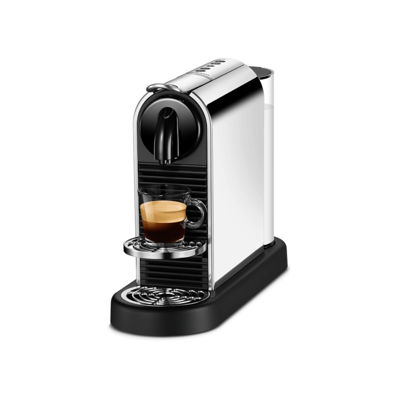 CitiZ Platinum Stainless Steel Coffee Machine | Nespresso