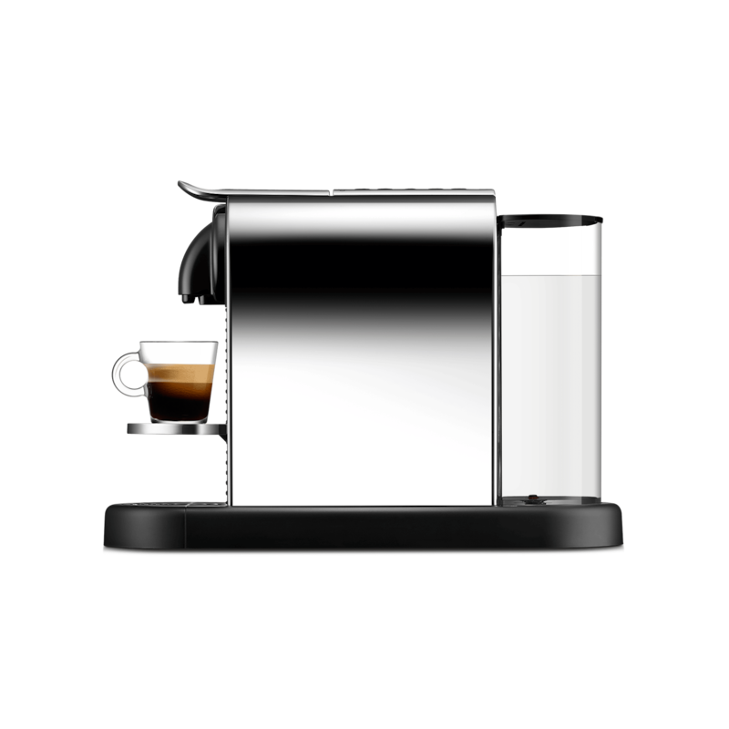 CitiZ Platinum Stainless Steel Coffee Machine | Nespresso