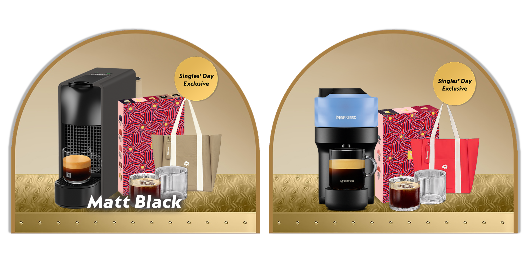 Essenza Mini Piano Black Coffee Machine Bundle - Nespresso Essenza Mini Piano Black Coffee Machine Bundle - Nespresso