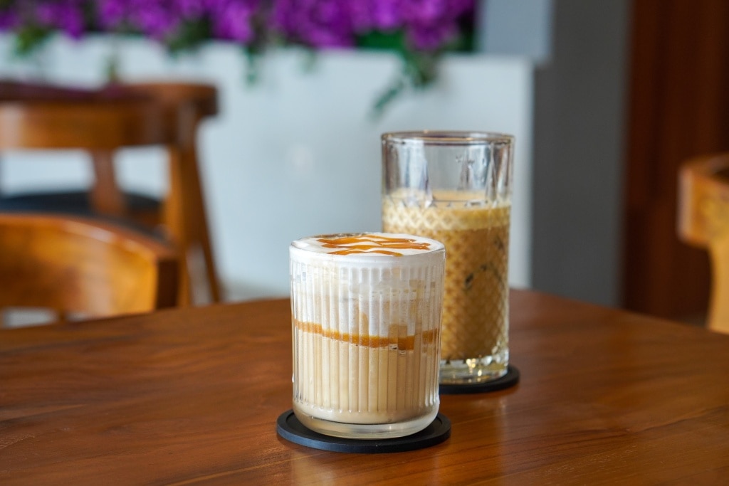 วิธีชงลาเต้กาแฟมัคคิอาโต้