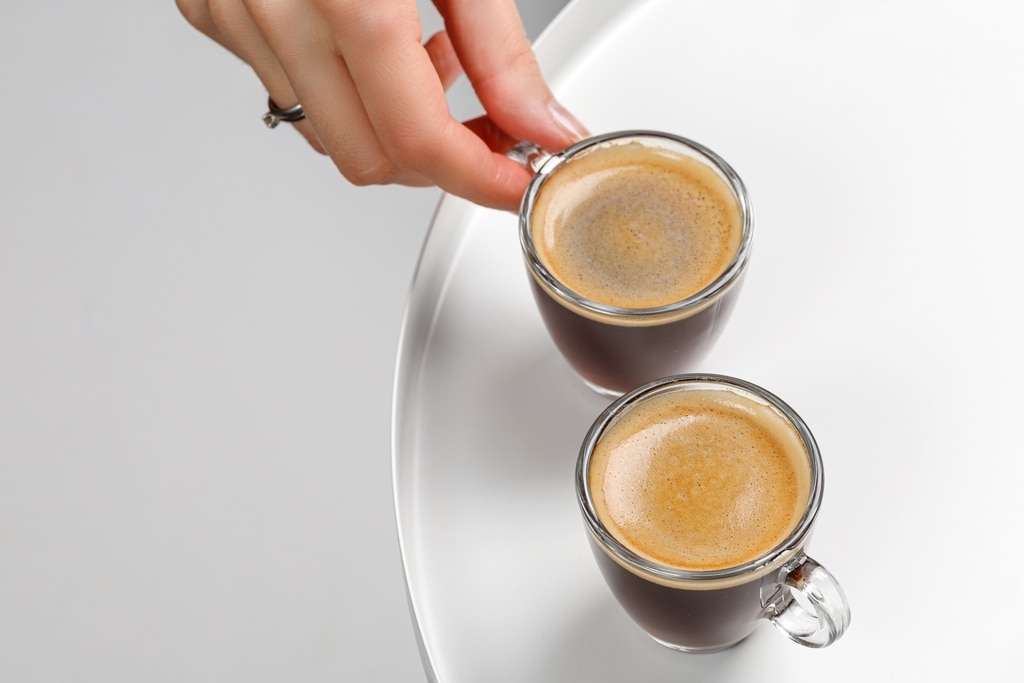 เมนูกาแฟริสเทรตโต้