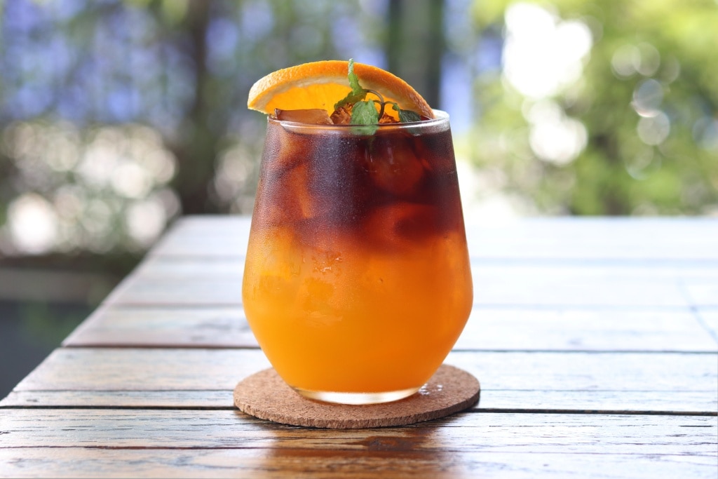 สูตรอเมริกาโน่น้ำส้ม