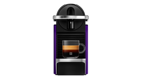 Cafeteira elétrica Nespresso Pixie Redesign na cor roxa