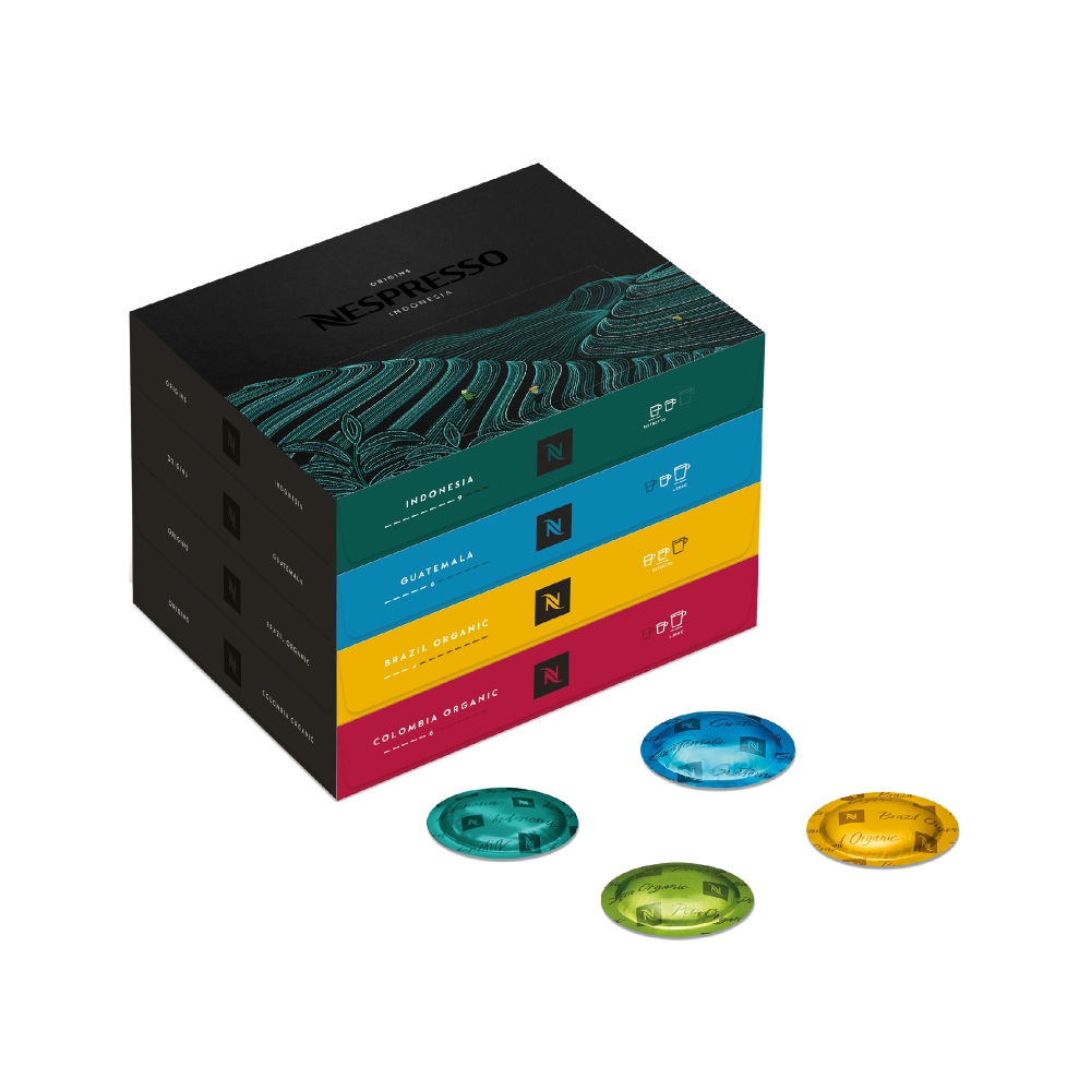 Around the World Coffee 4 Box Assortment - Nespresso™ Professional