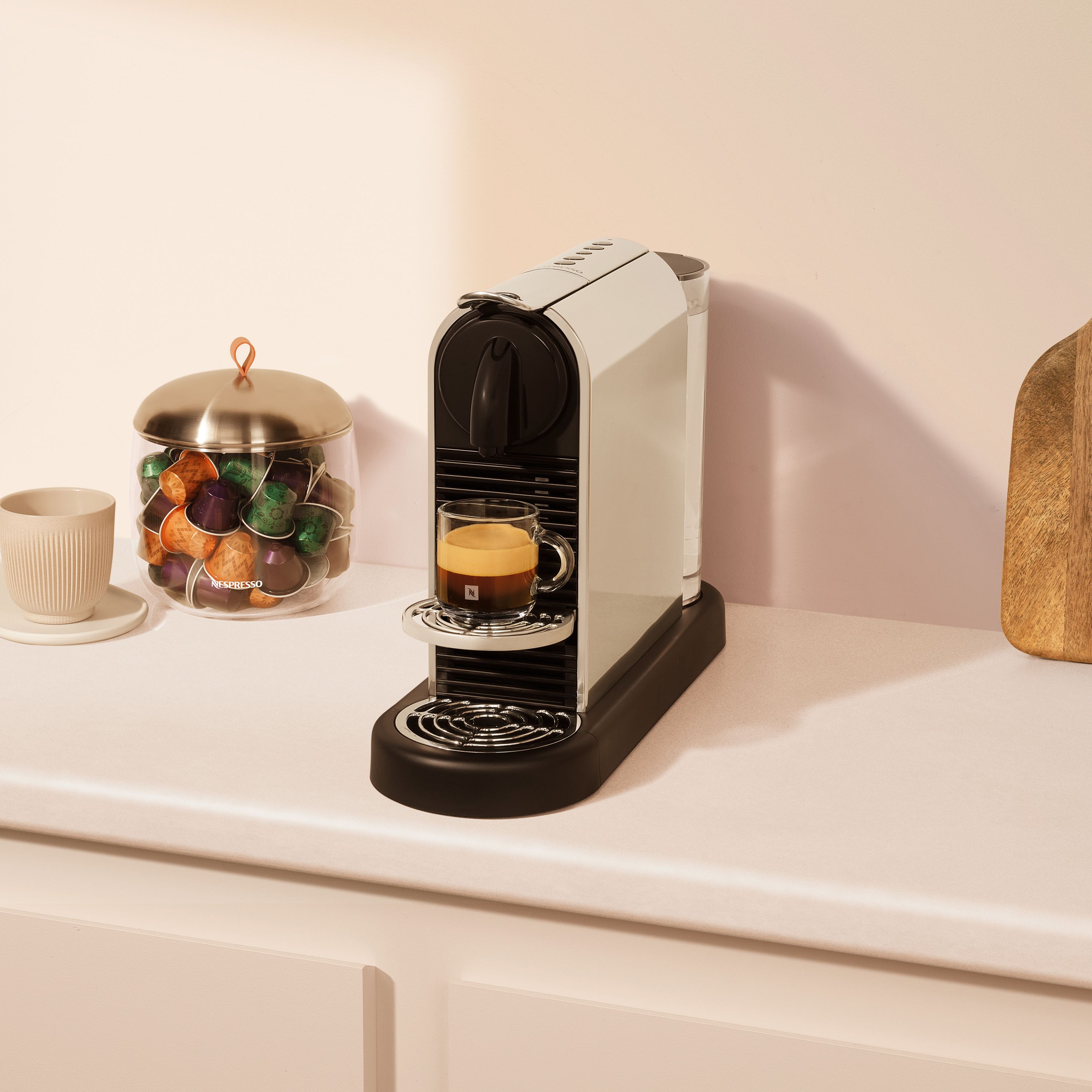CitiZ Platinum Aço Inoxidável 110V | Cafeteira| Nespresso