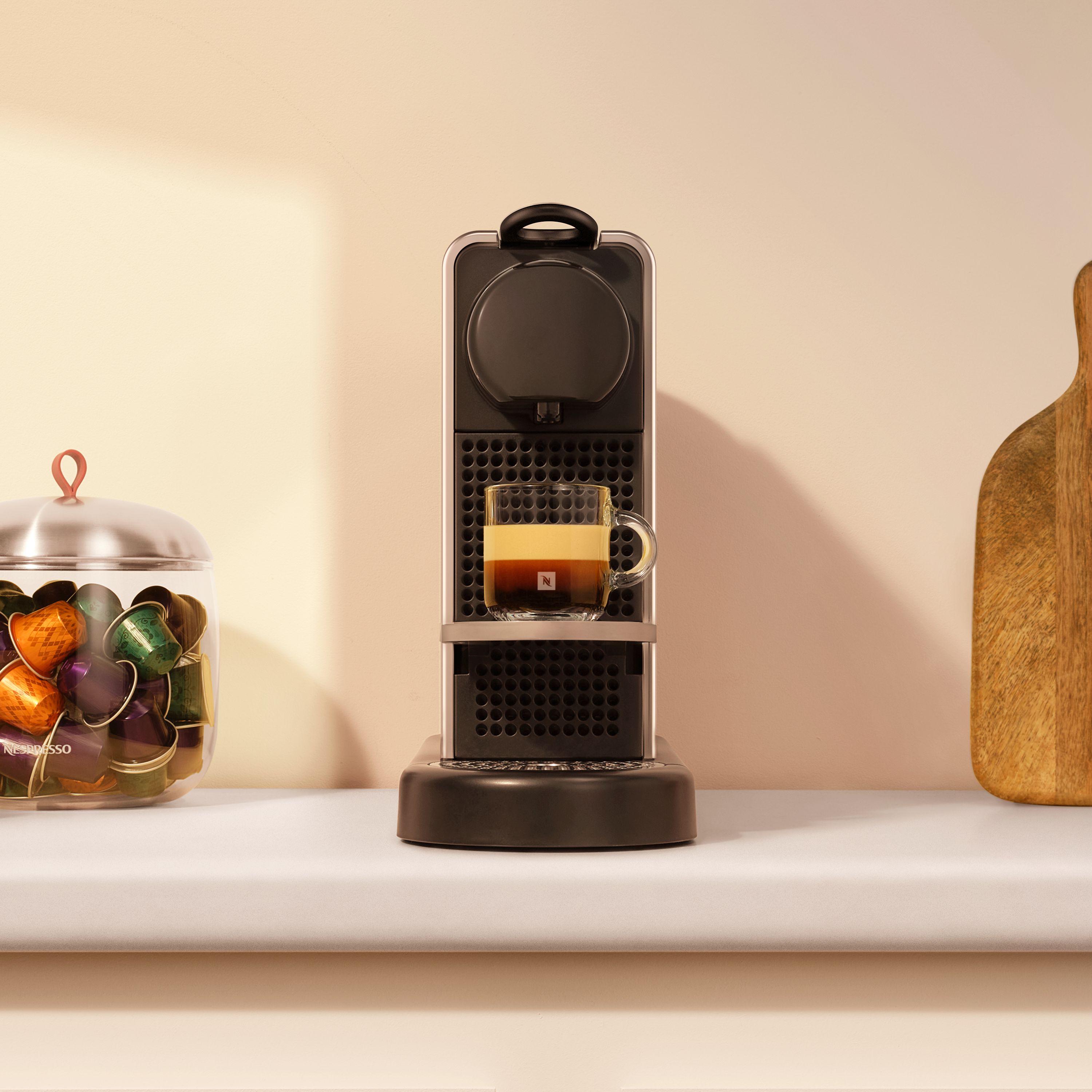 Nespresso CITIZ PLATINUM シルバー エスプレッソマシン Nespresso CITIZ PLATINUM シルバー エスプレッソマシン CitiZ