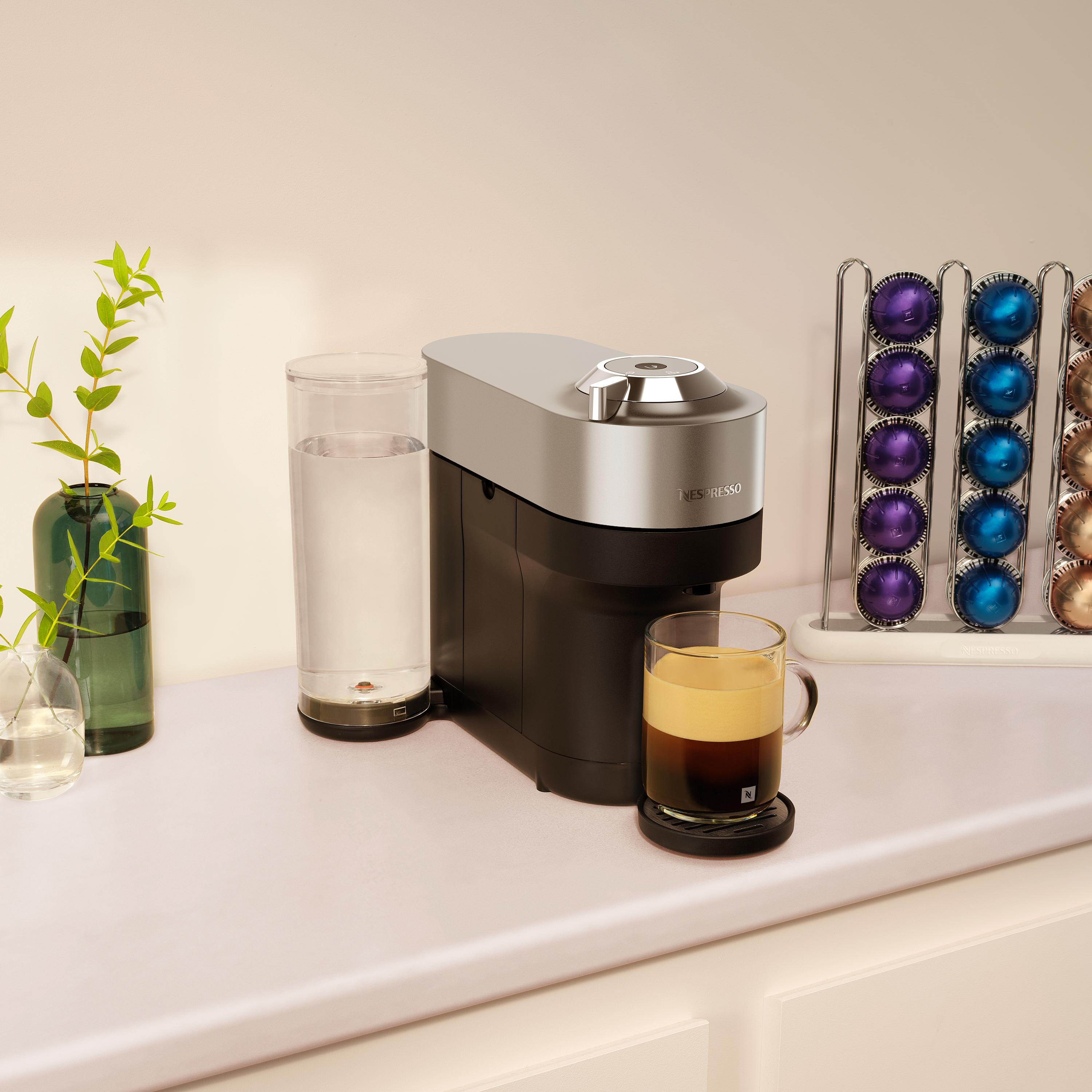 Cafeteira Vertuo Pop+ Titânio 110V | Nespresso