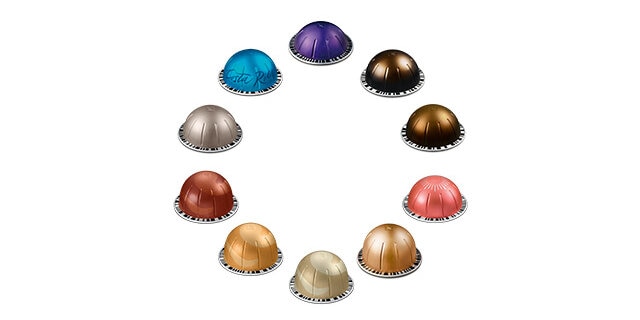 Nespresso Vertuo Türkiye Best Sellers - 100 Capsules