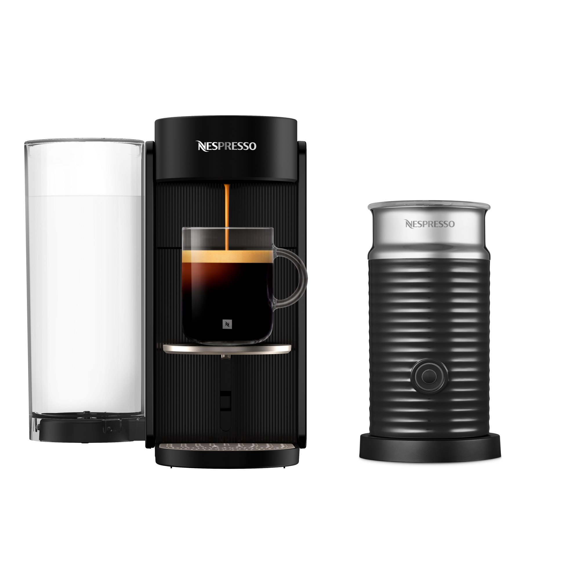 Vertuo Up Ink Black with Aeroccino 3