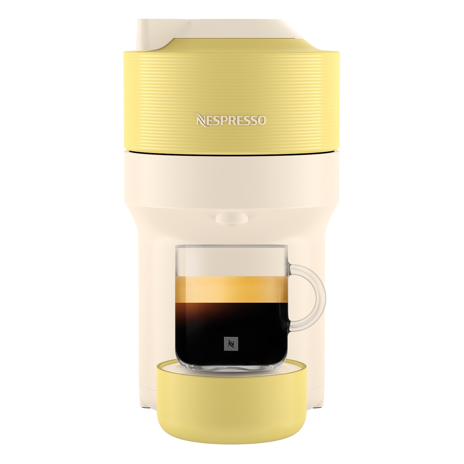 Cafeteira Vertuo Pop Amarelo Summer com Aeroccino 220v | Nespresso