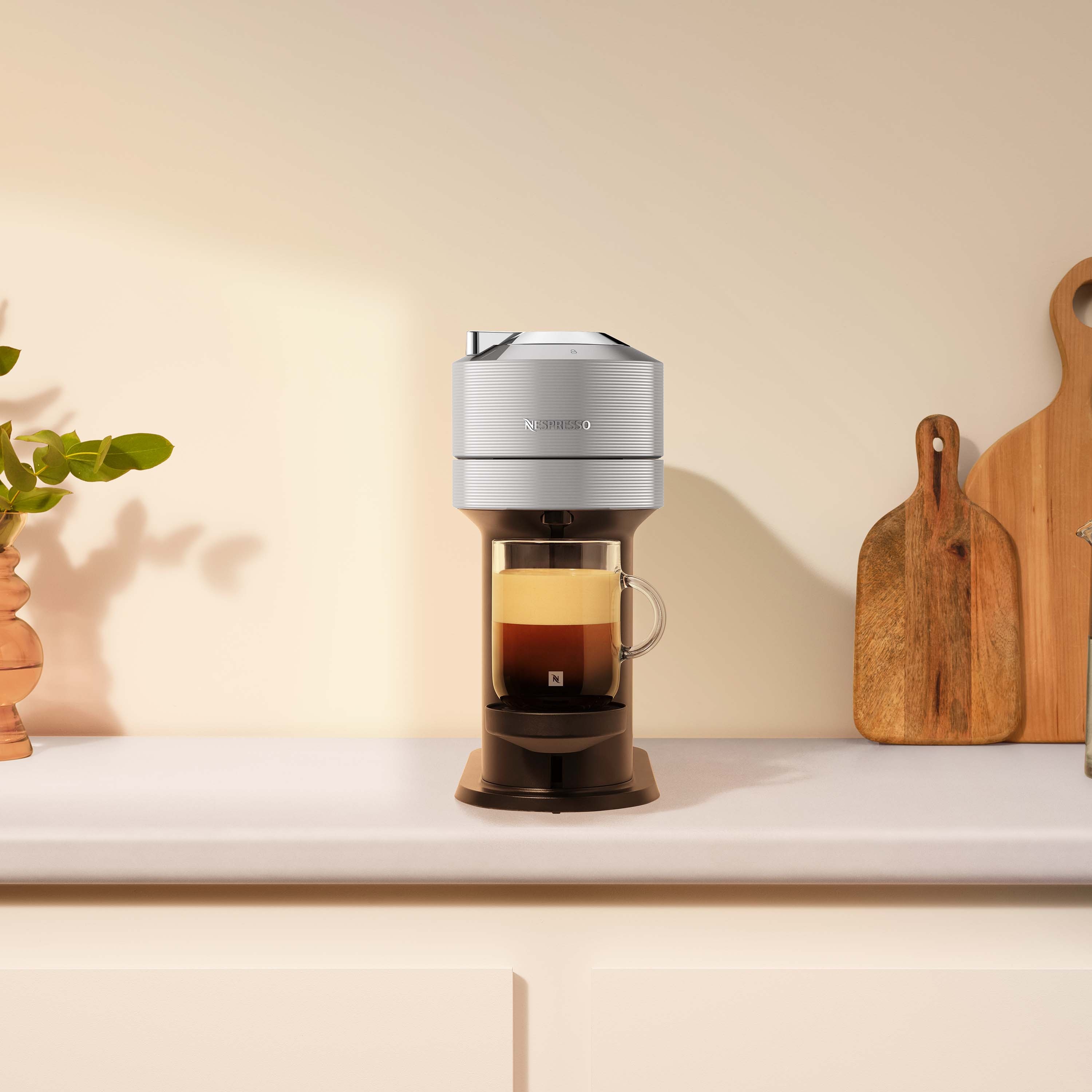 Nespresso Vertuo Next Light Grey - Vertuo Coffee Machine - Nespresso