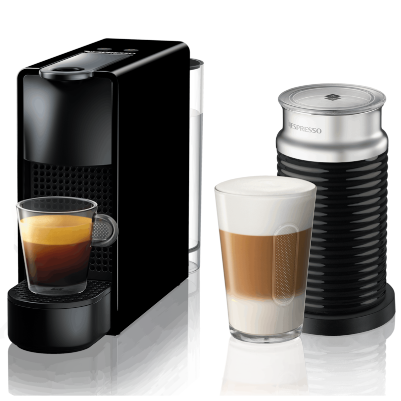Nespresso Essenza Mini ブラック+エアロチーノ3 セット Cafeteira Essenza Mini e Aeroccino3 Preta | Nespresso