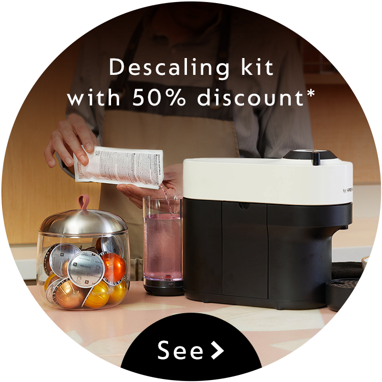 Descaling kit with 50% discount