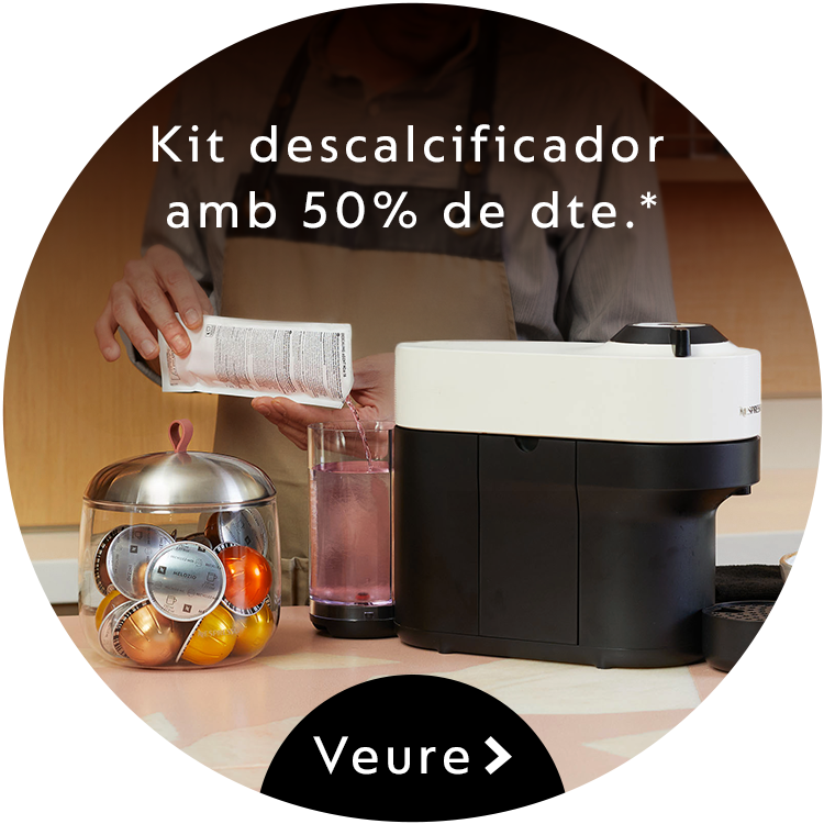 Kit descalcificador amb un 50% e descompte