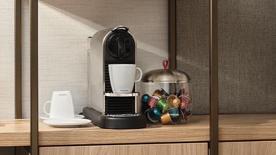 CitiZ Platinum&Milk Stainless steel Coffee Machine - Nespresso™
