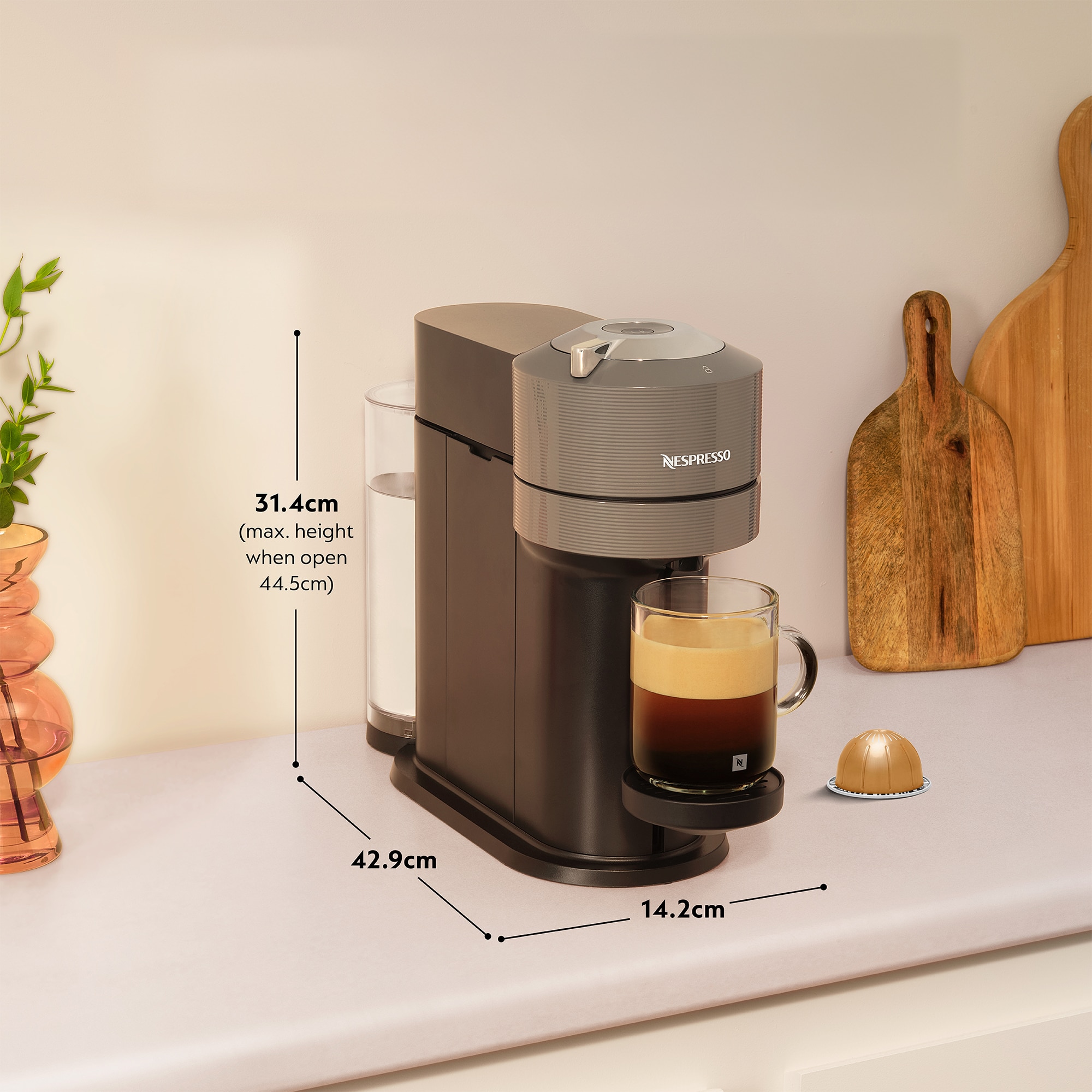 Vertuo Next Dark Grey | Vertuo Coffee Machine | Nespresso UK