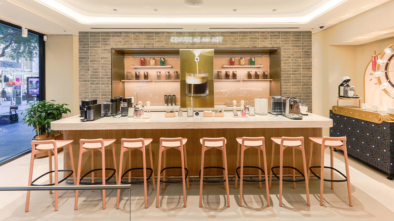 Nespresso celebrates 30 years in australia at grand opening of new pitt street boutique