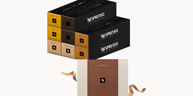 Pack San Valentín - 80 cápsulas y chocolate