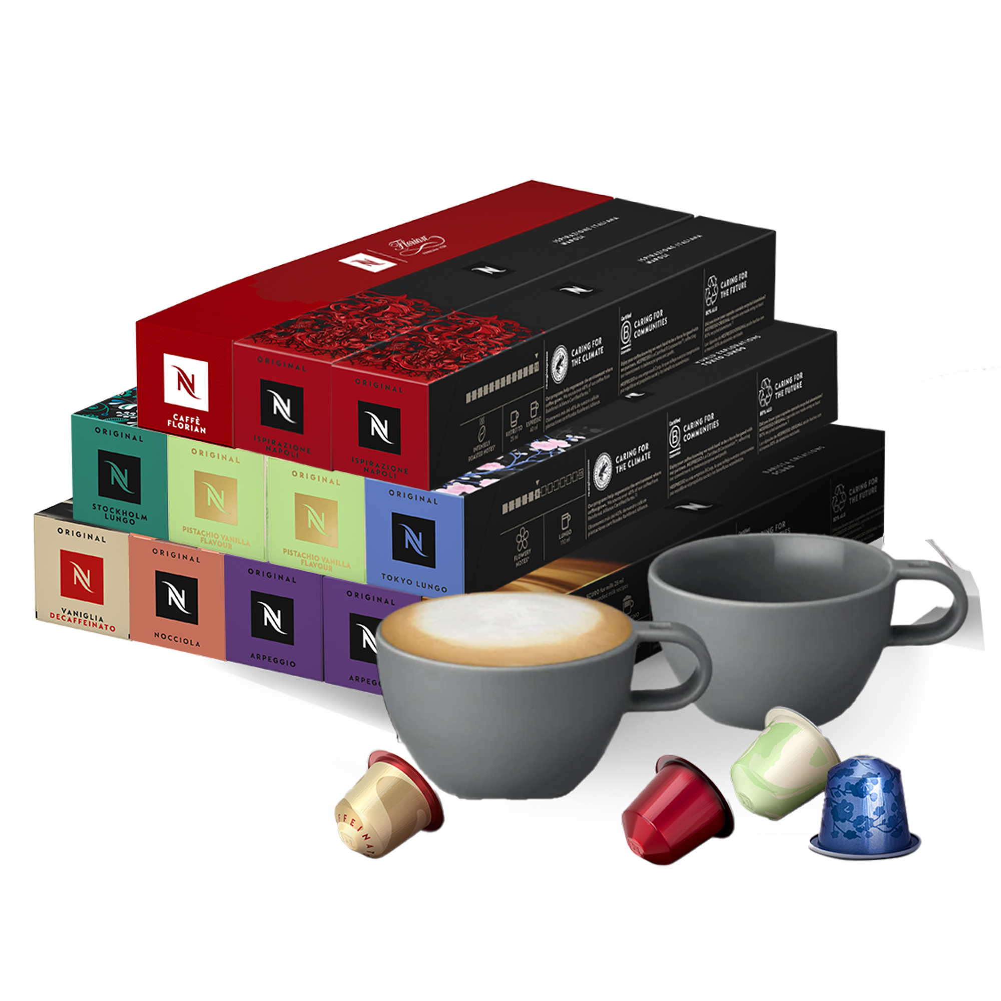 Stockholm Fortissio Lungo Coffee Capsule - Nespresso™ Hong Kong