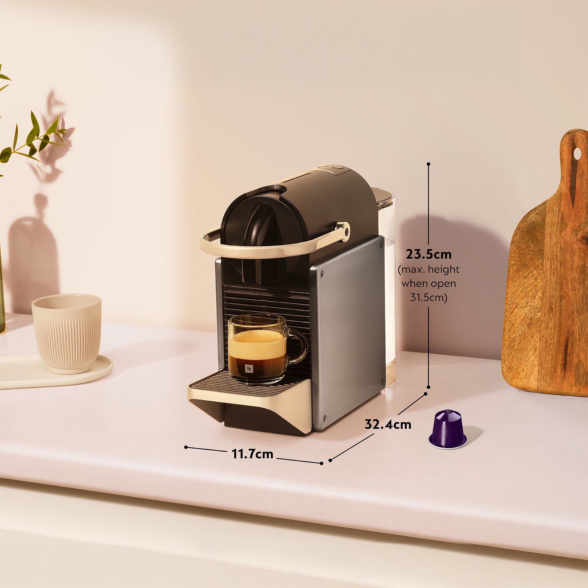 エスプレッソマシン NESPRESSO PIXIE &AEROCCINO3 Pixie Silver & Aeroccino - Coffee Machine | Nespresso™ UK
