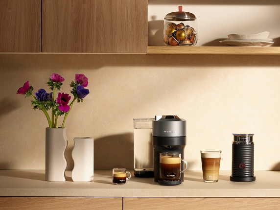 Nespresso VERTUO Pop+ Silver  Vertuo Kaffeemaschine