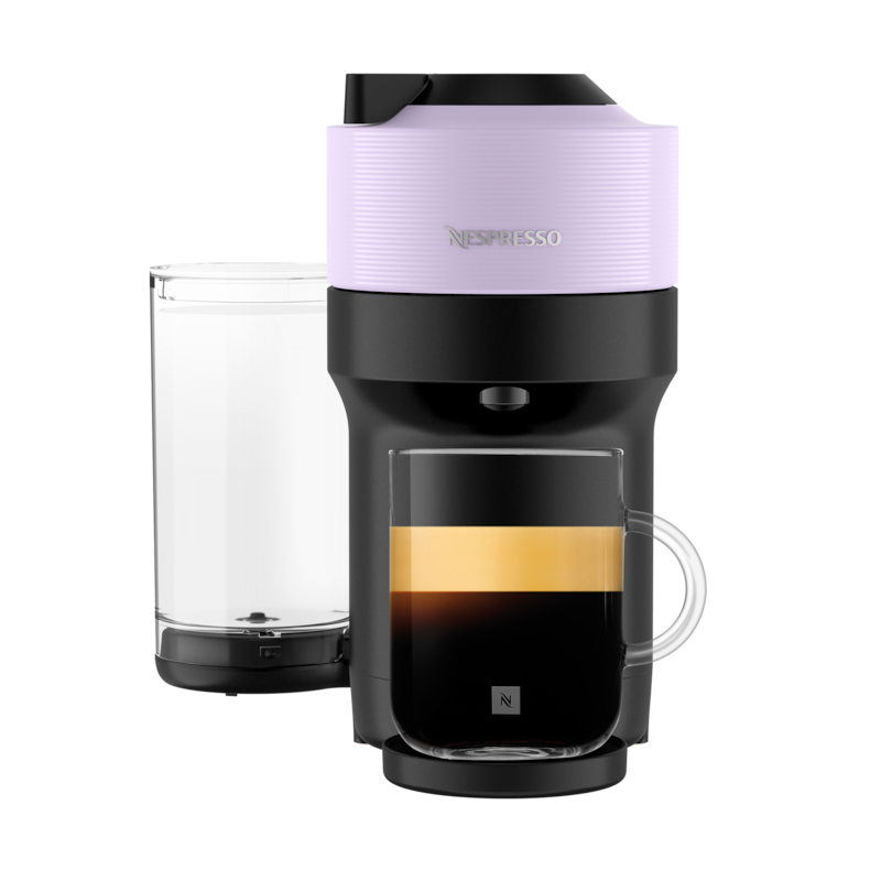 Nespresso CA Nespresso - Aeroccino with Matte Black Deluxe Pop+ Vertuo エスプレッソマシン POP VERTUO コーヒーメーカー・エスプレッソマシン