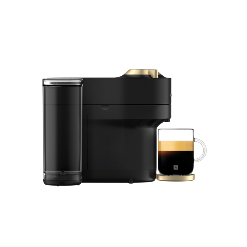 Vertuo Pop+ Deluxe Black Matte Gold - Coffee Machine - Nespresso CA