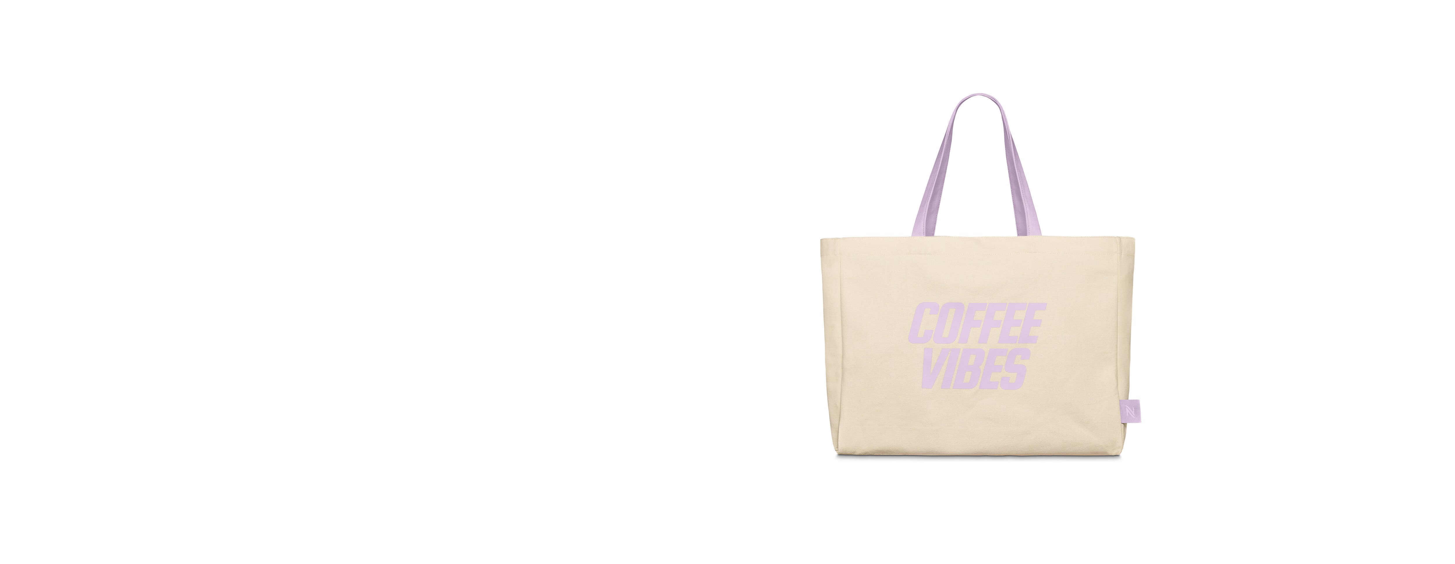 Nespresso Сумка Tote Bag лавандовая — фото 2