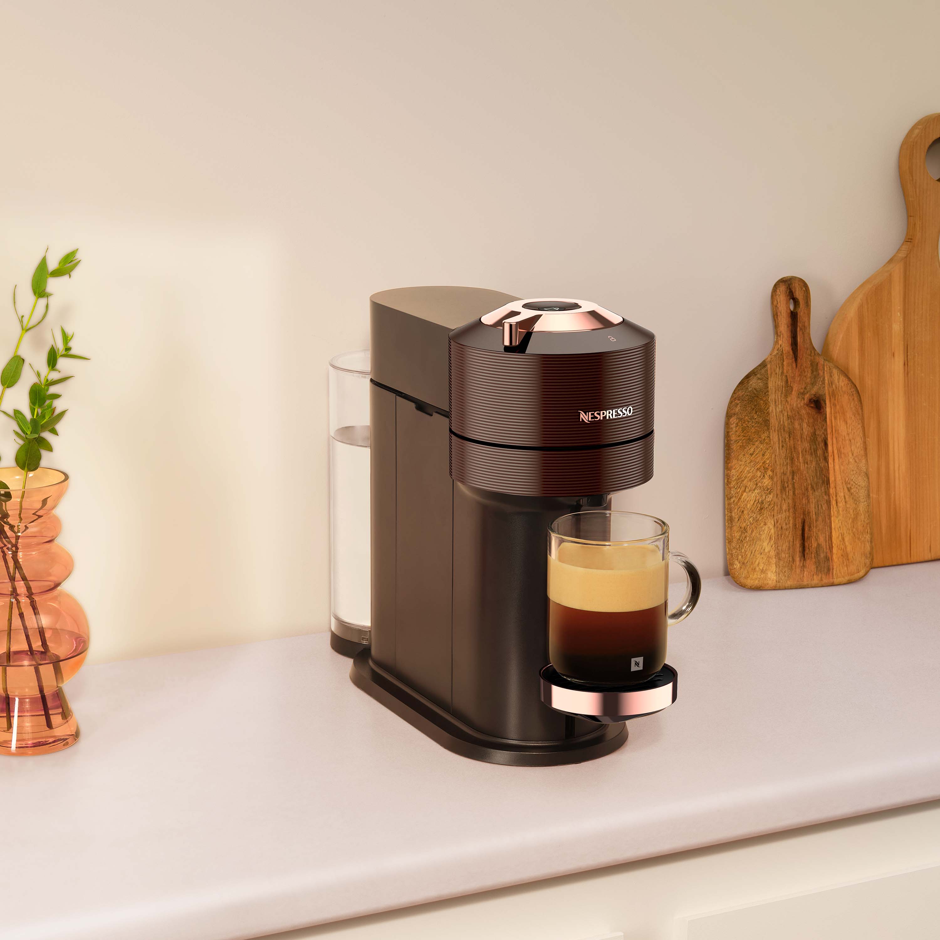 Nespresso Vertuo Next Rich Brown - Vertuo Coffee Machine - Nespresso