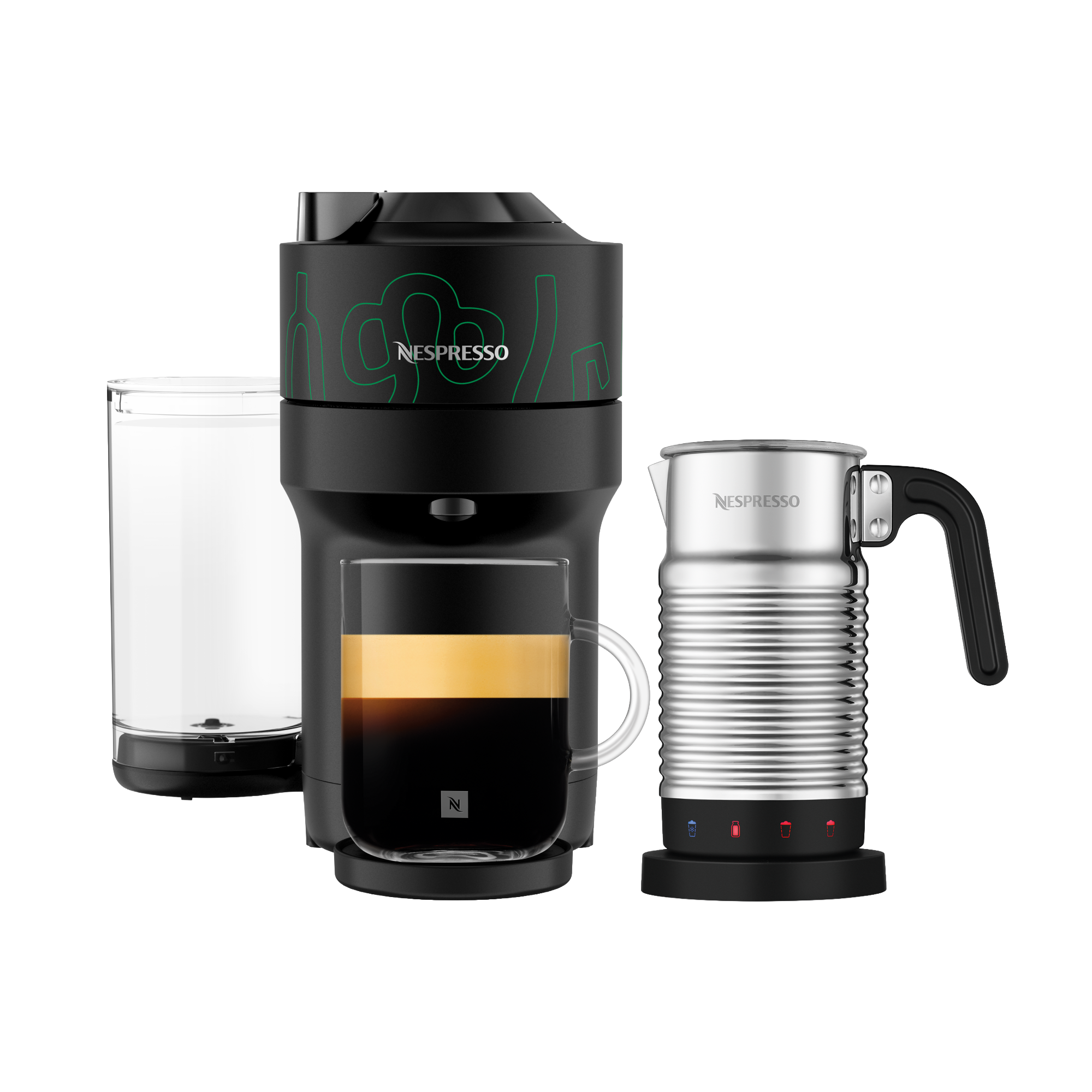 Vertuo Pop+ SAMRA Green & Aeroccino 4 Bundle