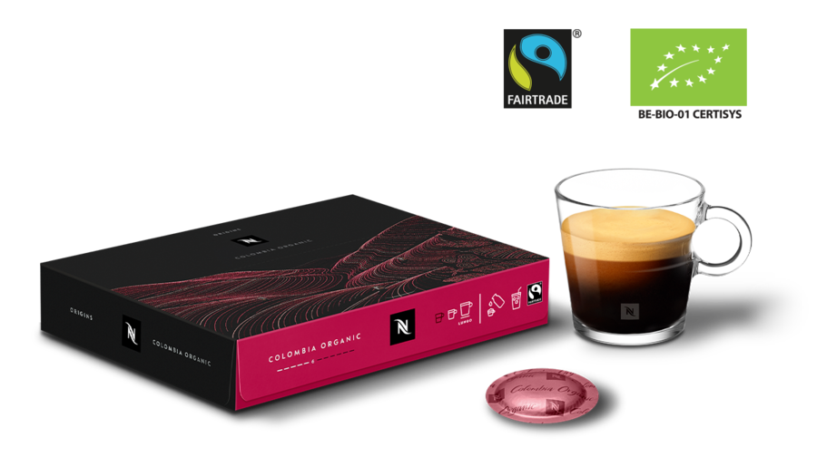 Colombia Organic koffiecapsules | Origin Organic | Nespresso Pro
