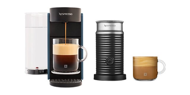 Vertuo Up Ocean Blue & Aeroccino3