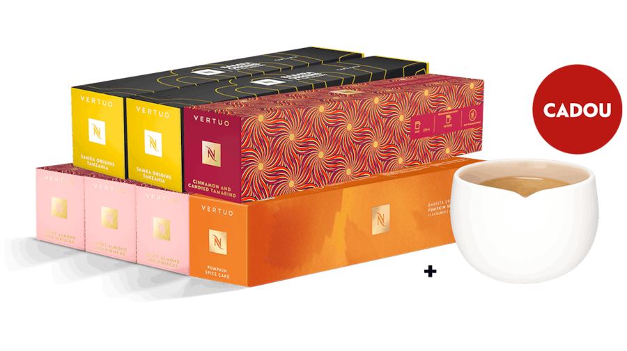 むっくりん Nespresso18本 Set 70 Capsule Speciale | Ceașcă Cadou | Nespresso™ Romania