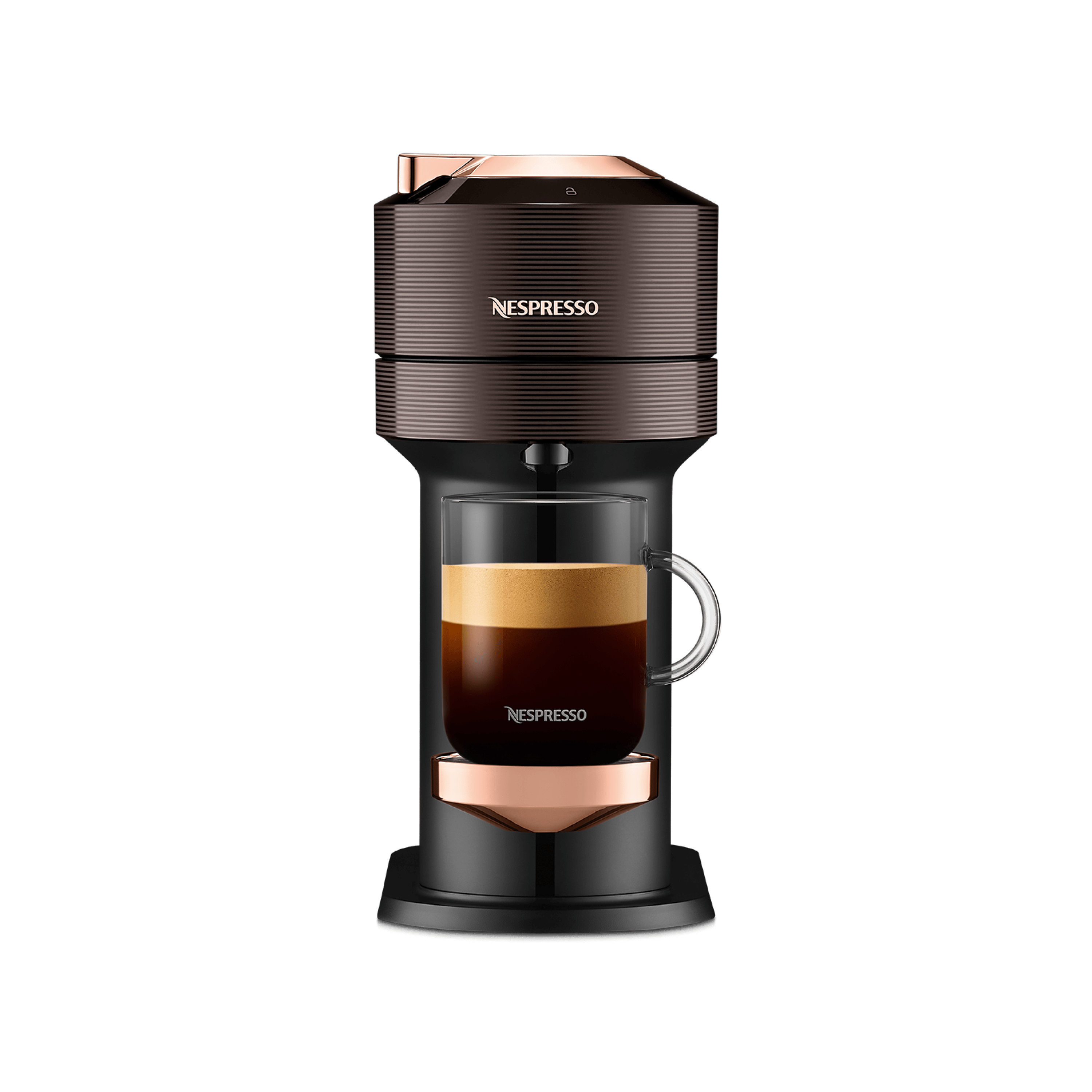 Кофемашина Nespresso Vertuo Next Premium коричневая — фото 2