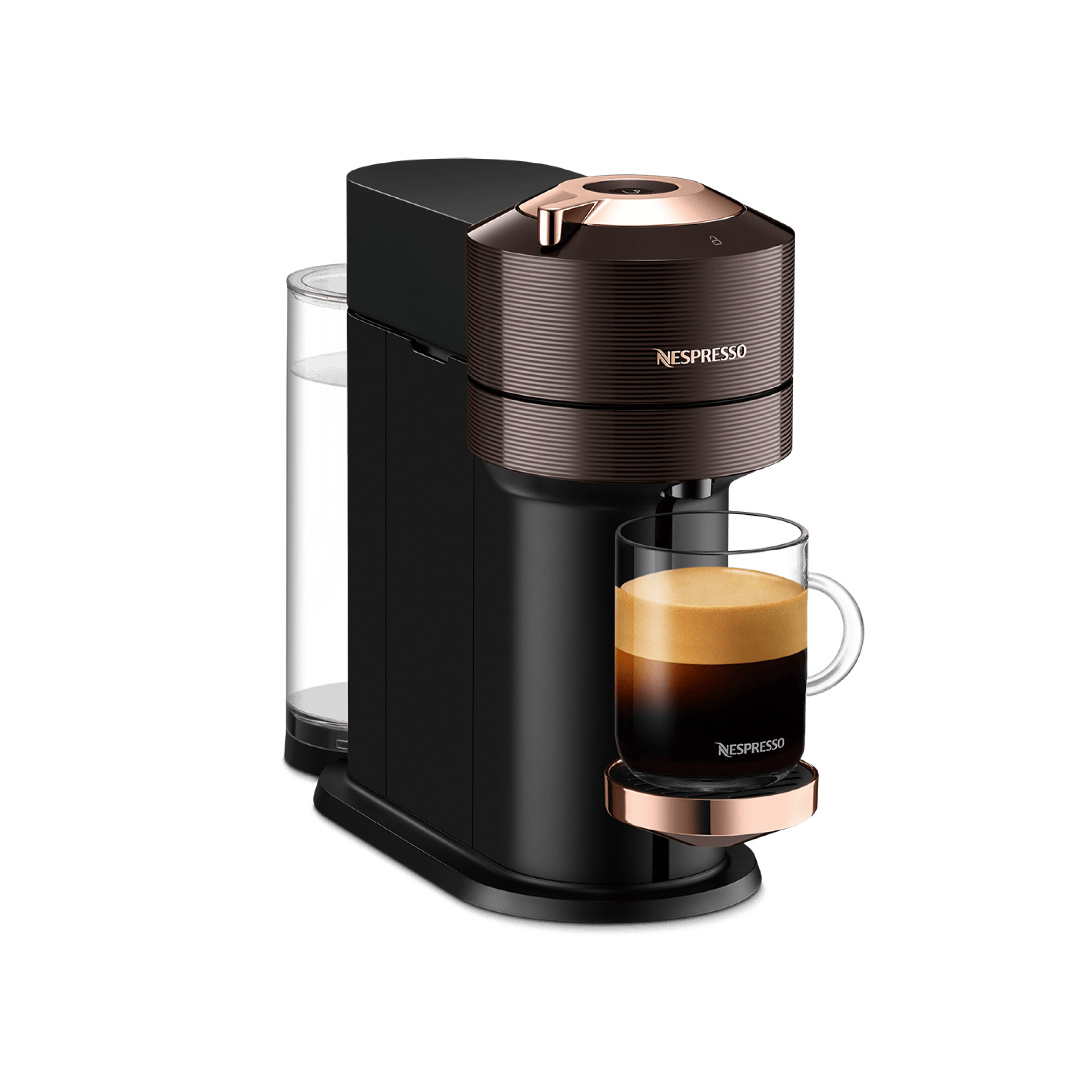 Кофемашина Nespresso Vertuo Next Premium коричневая — фото 3