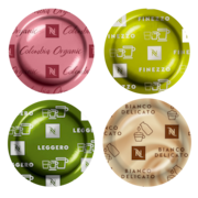 Mild 200 Capsule Assortment includes 50 x Bianco Delicato, 50 x Leggero, 50 x Finezzo and 50 x Brazil Organic