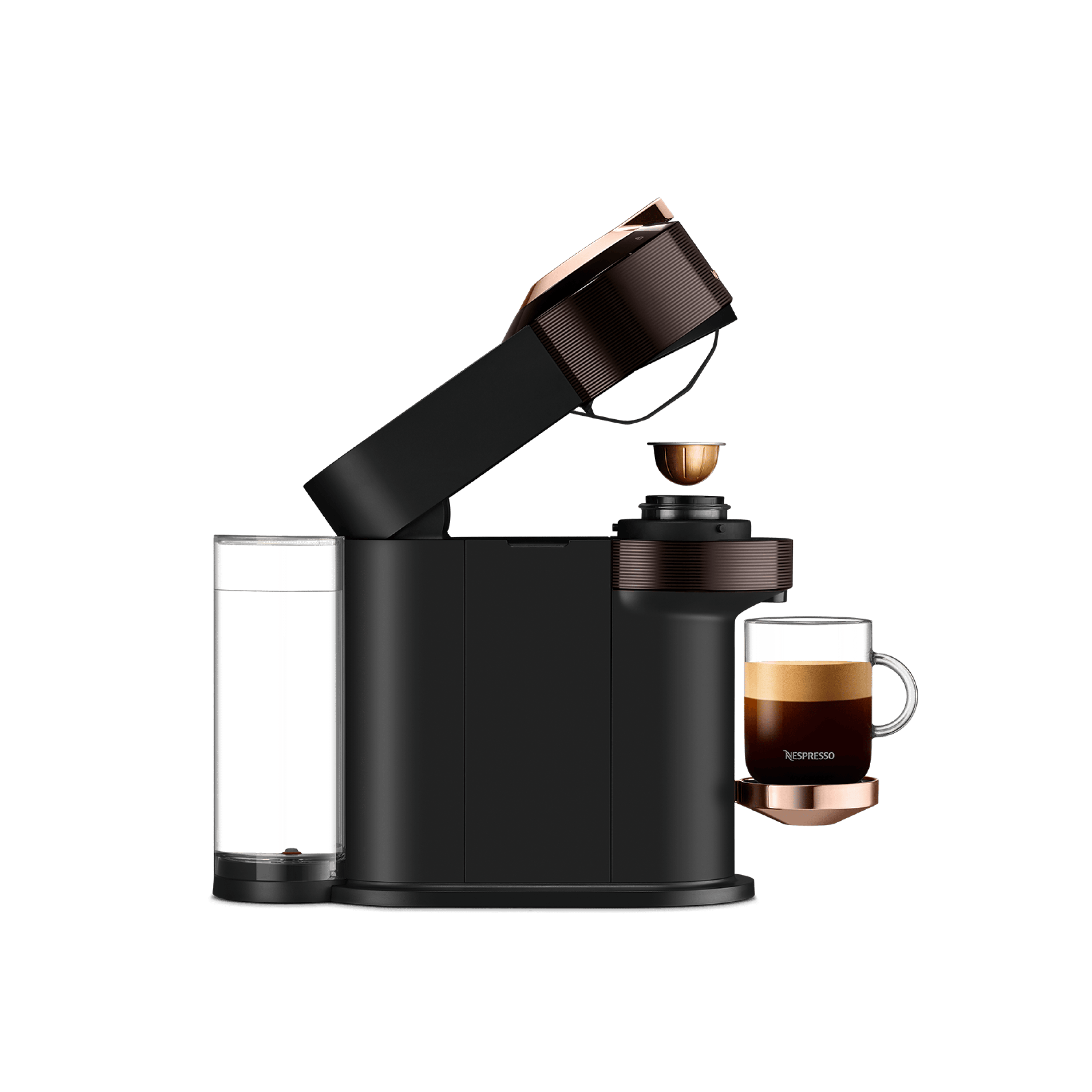 Кофемашина Nespresso Vertuo Next Premium коричневая — фото 6