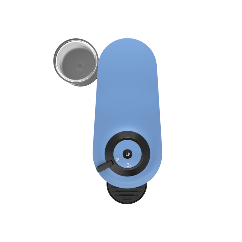 Vertuo Pop+ Pacific Blue Coffee Machine & Aeroccino - Nespresso Canada