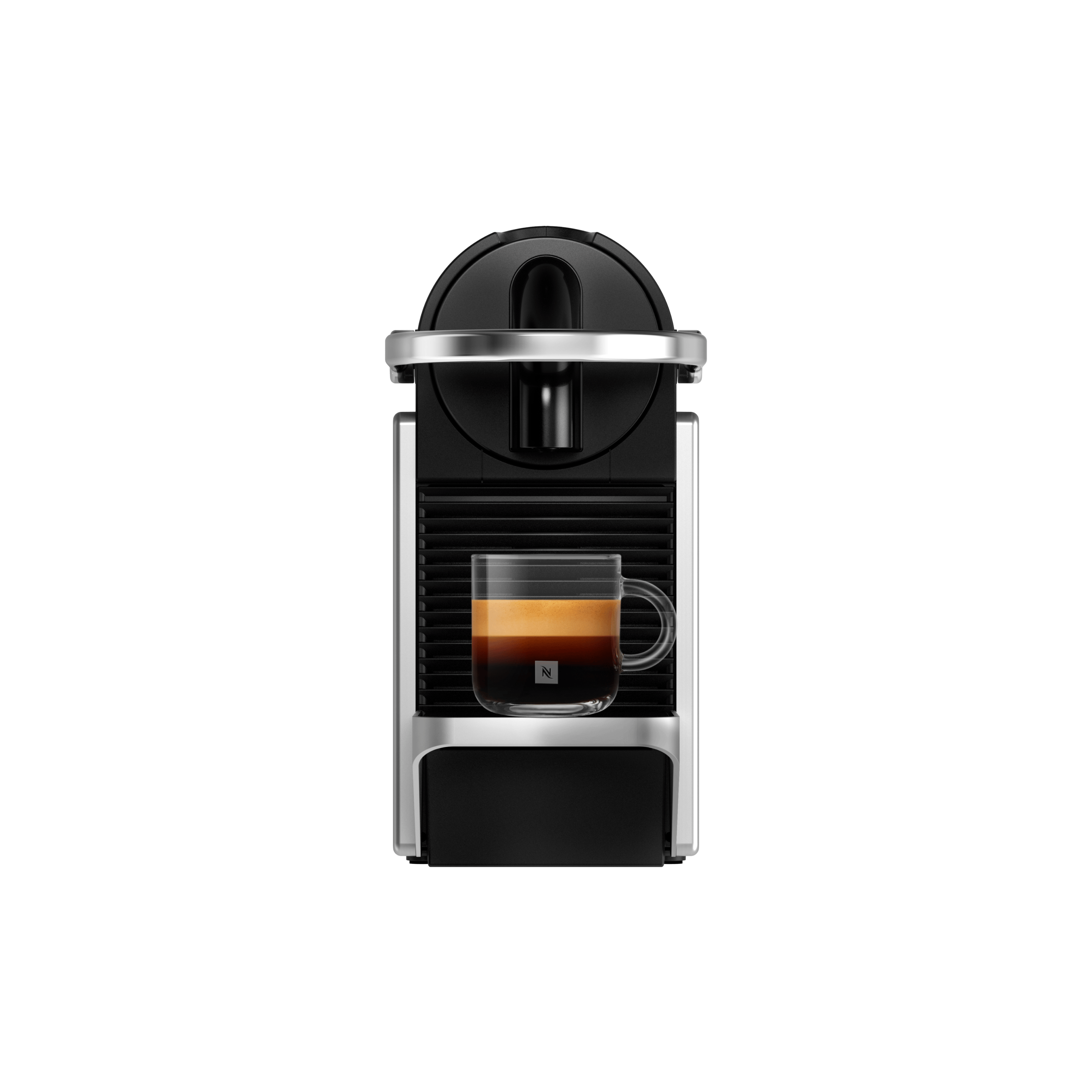 Кофемашина Nespresso Pixie серебристая — фото 2