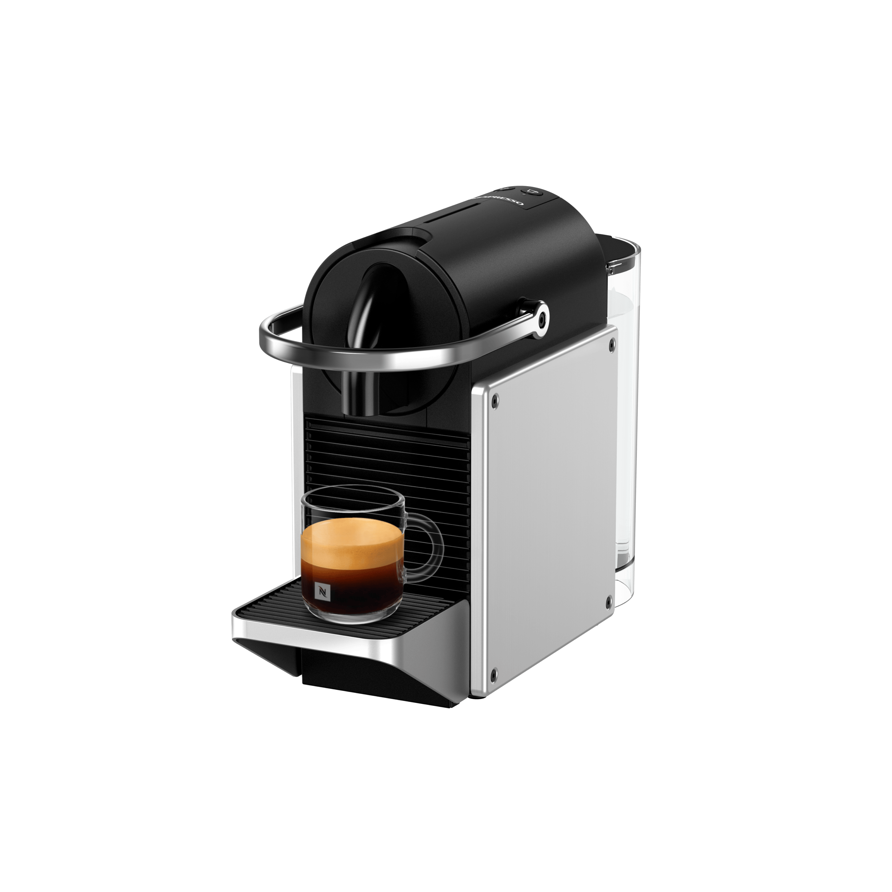 Кофемашина Nespresso Pixie серебристая — фото 4