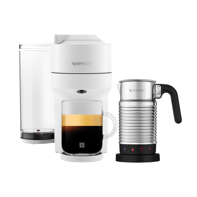 Nespresso Vertuo Pop+ ホワイト 専用カップ付き Vertuo Pop+ Blue Bottle - Coffee Machine - Nespresso Canada