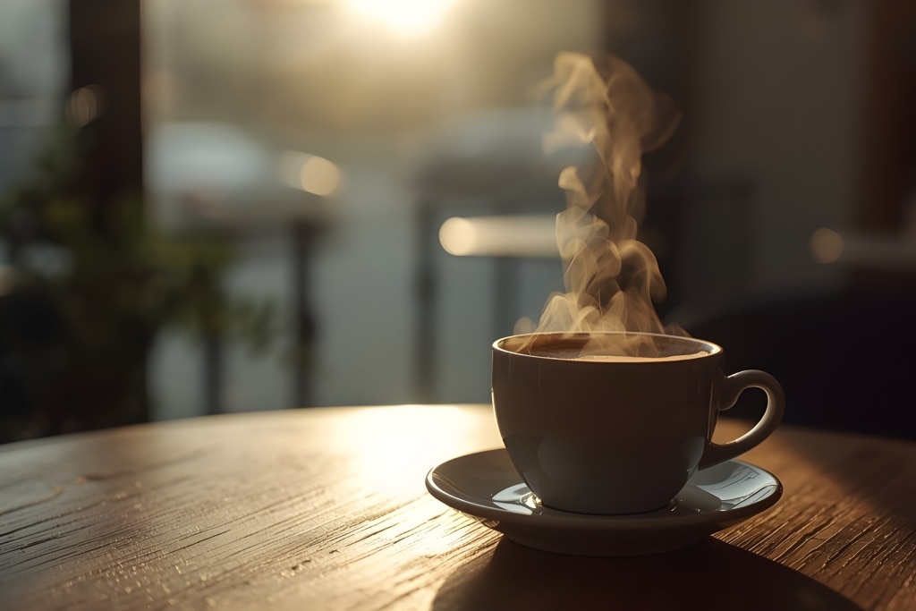 ดื่มกาแฟช่วงเช้าช่วยเพิ่มพลังได้อย่างมีประสิทธิภาพ