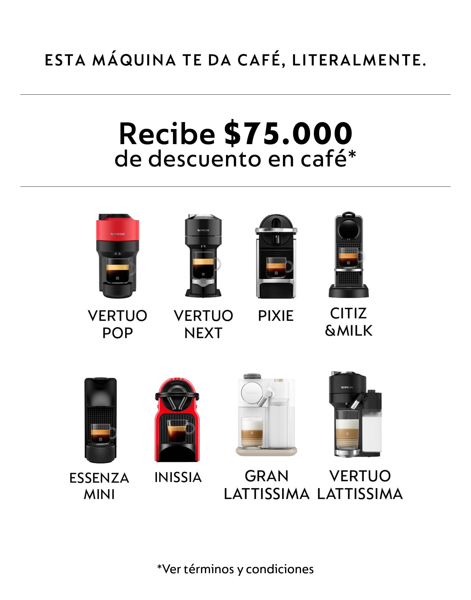 Ofertas únicas de café 