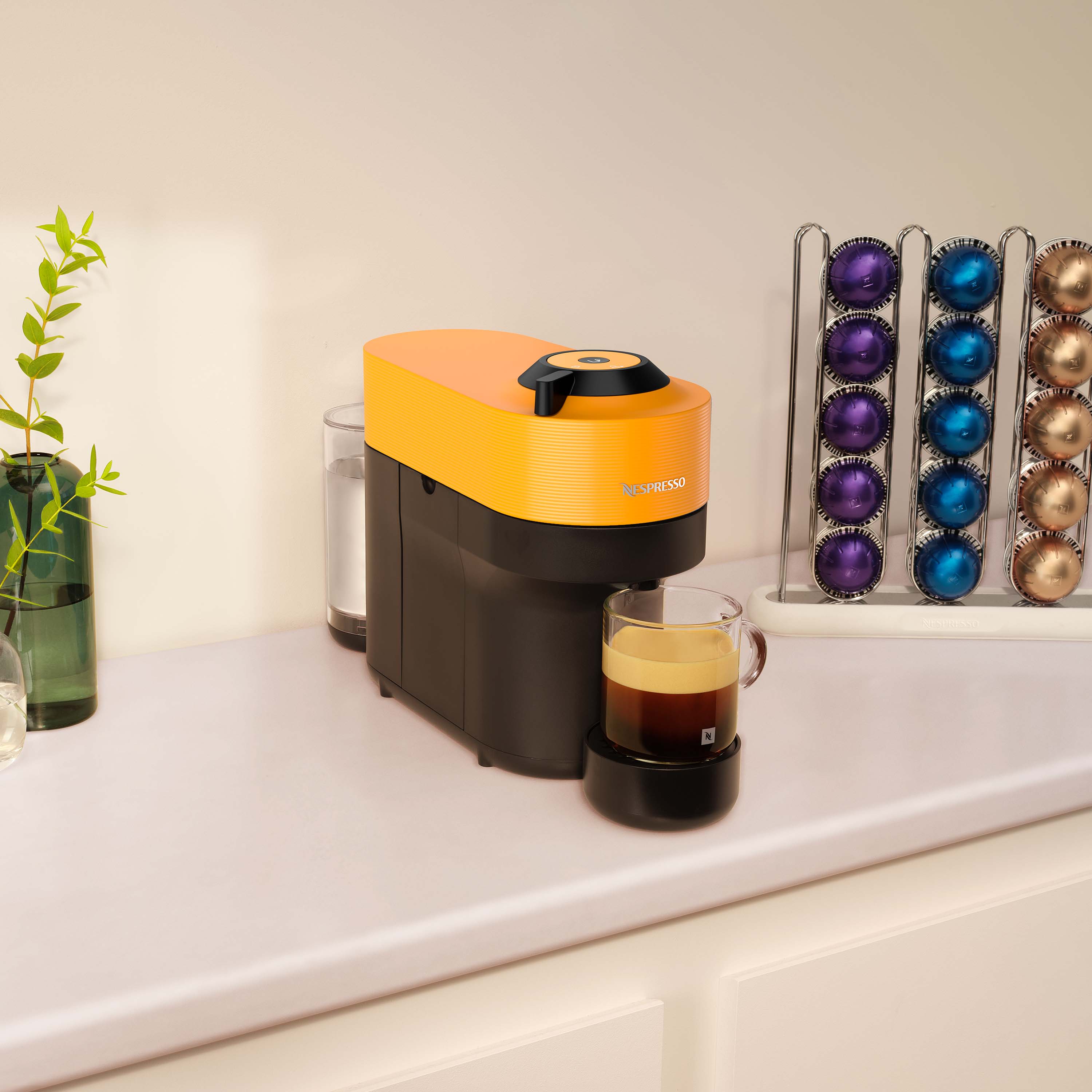 あずき☆Nespresso Vertuo Pop マンゴーイエロー Cafeteira Vertuo Pop Amarelo Manga | Nespresso