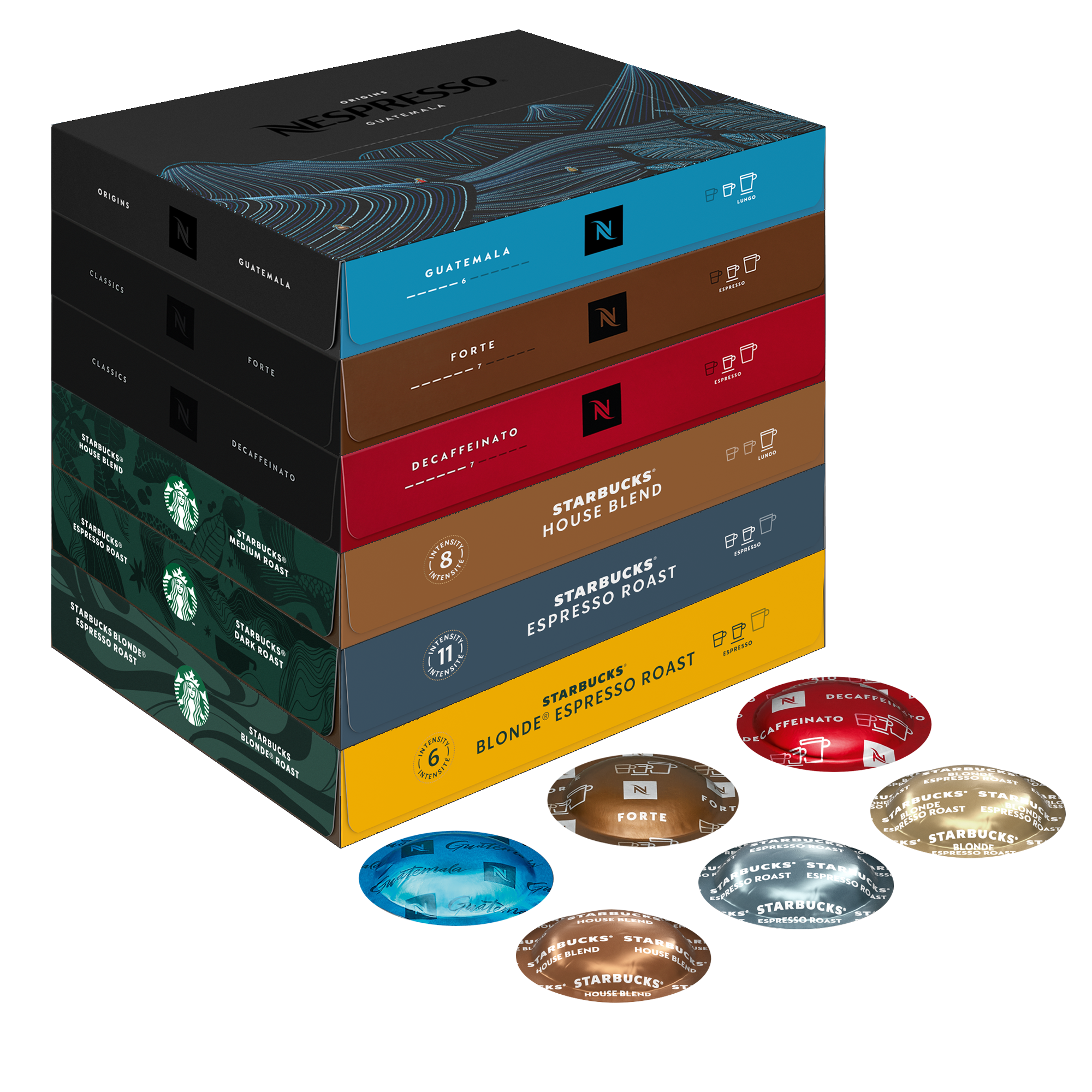 Discover Starbucks by Nespresso Coffee Pack - 500