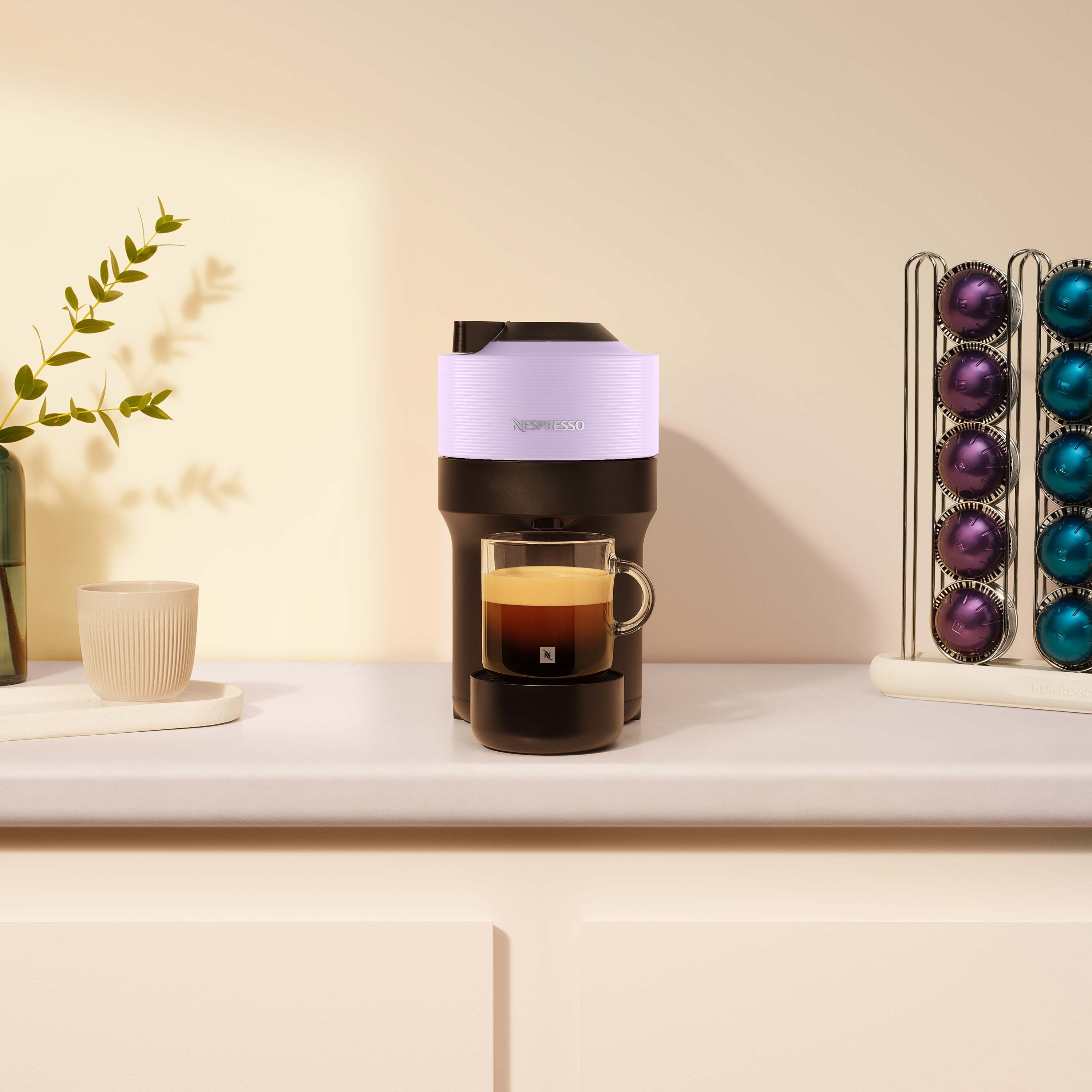 Cafeteira Vertuo Pop Lilás 110V | Nespresso Brasil