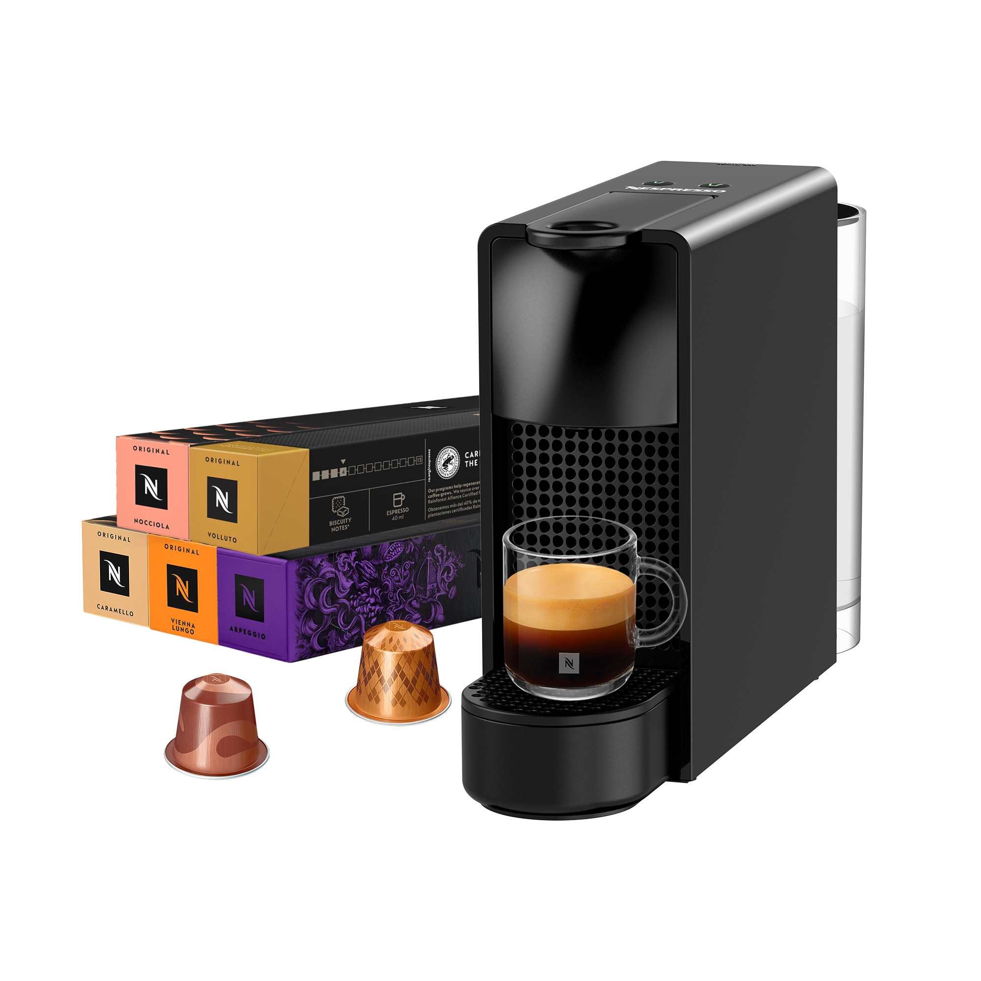 Nespresso Набор Essenza чёрный