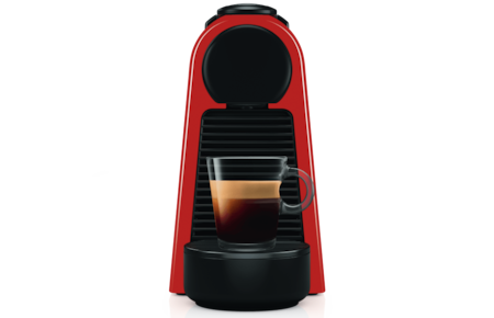 Cafeteira elétrica Nespresso Essenza Mini vermelha