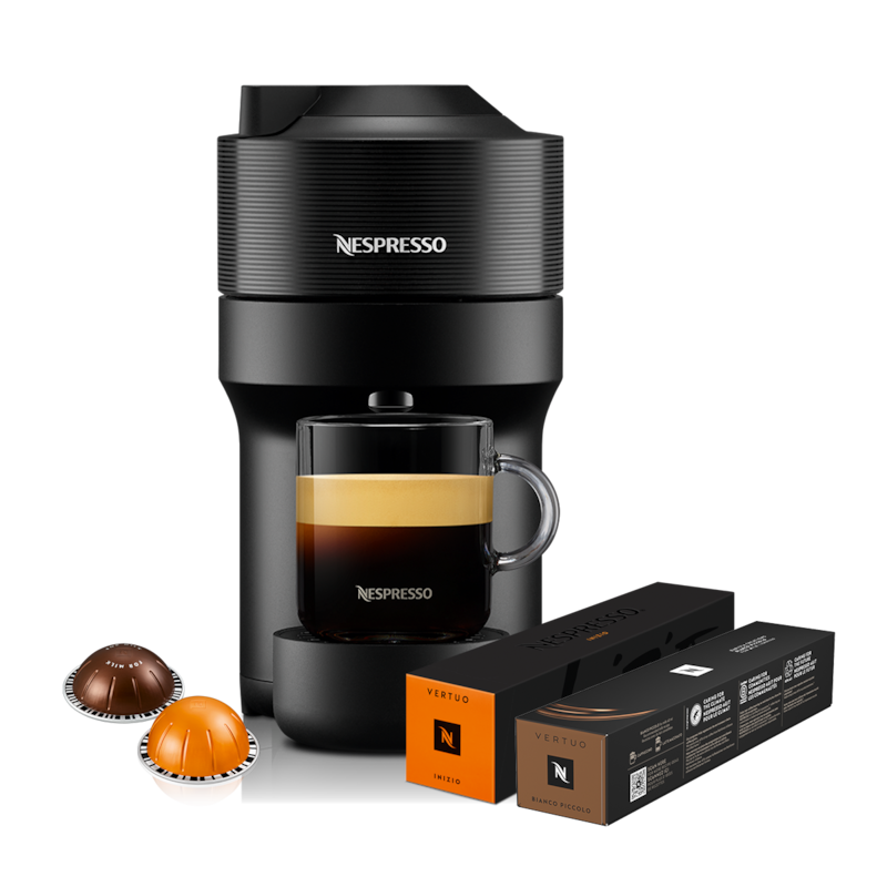 Buy Vertuo Pop Starter Pack - Liquorice Black Coffee Machine